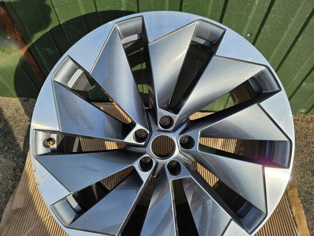 1x Alufelge 21 Zoll 5x112 5LA601025BM Skoda Enyaq Iv Rim Wheel FEL9995579864ds