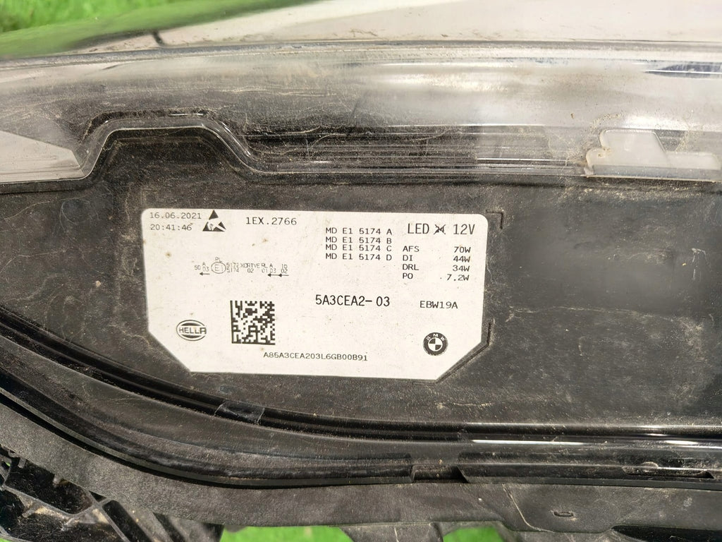 Frontscheinwerfer BMW IX I20 5A3CEA1 5A3CEA2 Laser Ein Stück (Rechts oder Links) SCH6472957656eo