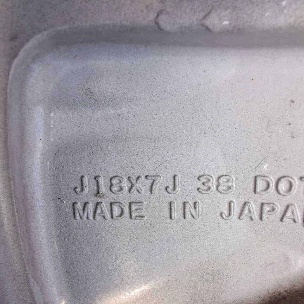 1x Alufelge 18 Zoll 7.0" 5x114.3 38ET Glanz Schwarz Mitsubishi Eclipse Cross I FEL1675428792qv