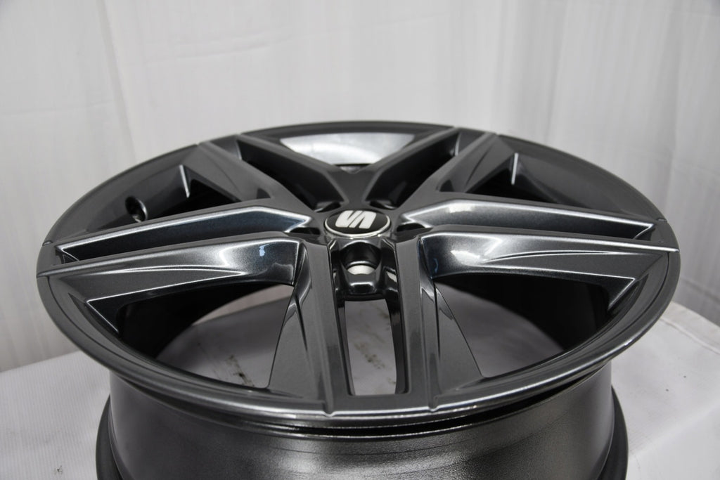 4x Alufelge 18 Zoll 7.0" 5x100 51ET Glanz Graphit 6F0601025E Seat I Rim Wheel FEL1778112391lq