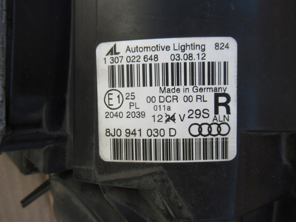 Frontscheinwerfer Audi Tt 8J0941030D Xenon Rechts Scheinwerfer Headlight