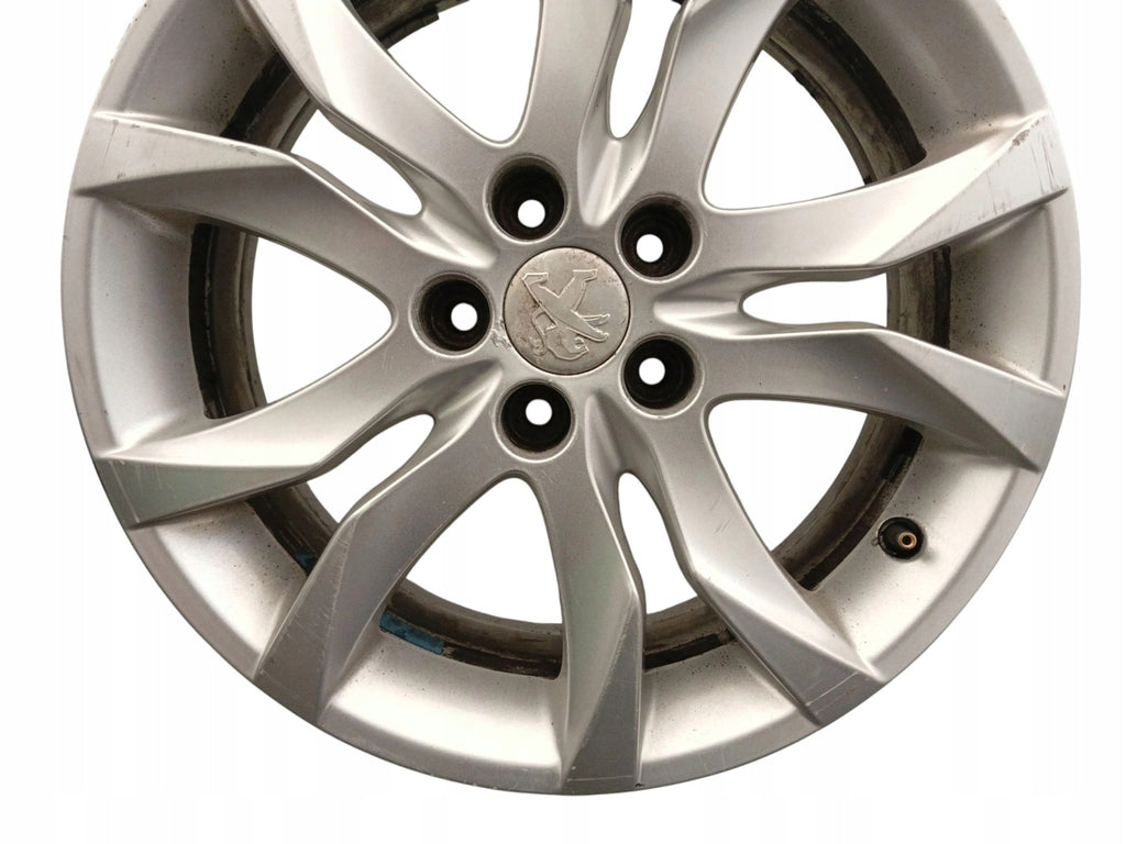 1x Alufelge 17 Zoll 7.0" 5x108 46ET Glanz Silber 9671401480 Peugeot 508 I FEL1035334231sr