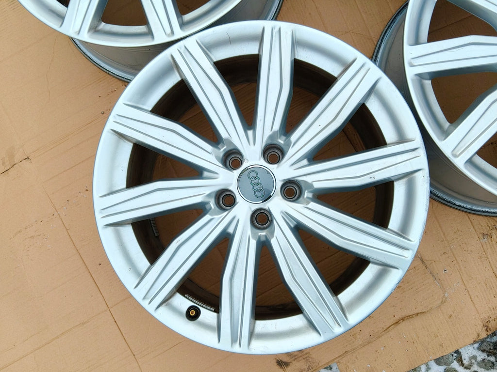 4x Alufelge 19 Zoll 8.0" 5x112 39ET Glanz Silber 4K0601025M Audi Rim Wheel FEL1686435187lc