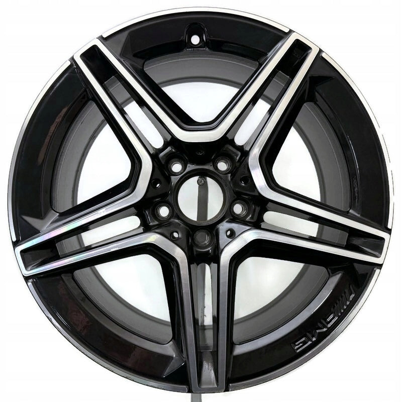 1x Alufelge 18 Zoll 8.0" 5x112 43ET Glanz Schwarz A2134016300 Mercedes-Benz Amg FEL7923298204ov