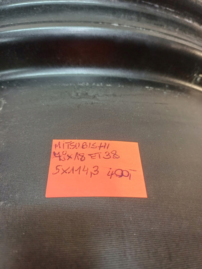 1x Alufelge 18 Zoll 7.0" 5x114.3 38ET Mitsubishi Outlander Rim Wheel FEL4951185554pp