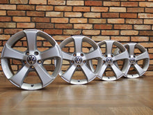Load image into Gallery viewer, 4x Alufelge 16 Zoll 6.5" 5x112 33ET Glanz Grau VW Sharan Rim Wheel FEL2784694186am