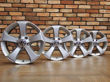 Load image into Gallery viewer, 4x Alufelge 16 Zoll 6.5" 5x112 33ET Glanz Grau VW Sharan Rim Wheel FEL2784694186am