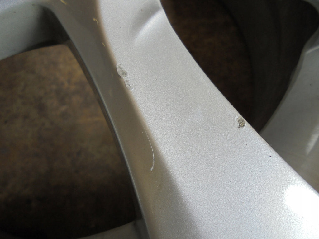 1x Alufelge 15 Zoll 6.0" 5x114.3 50ET Glanz Silber Mazda Rim Wheel