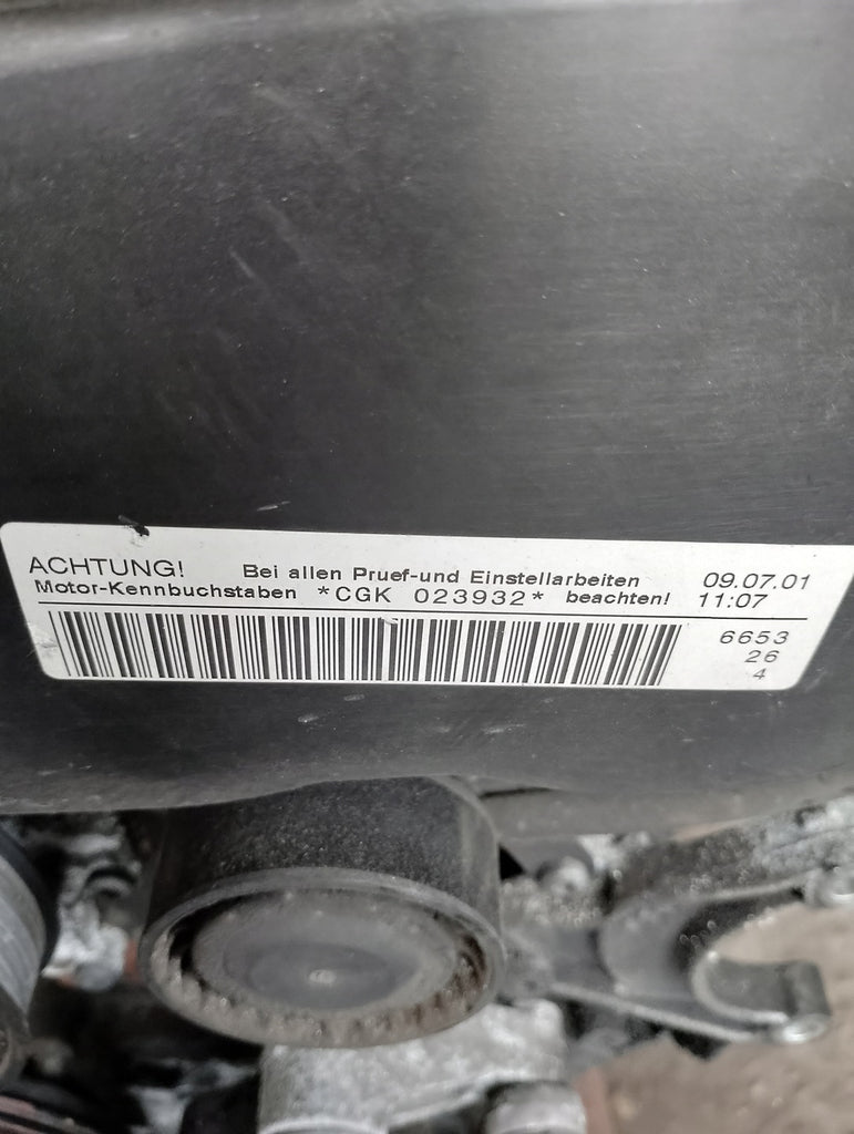 Motor Audi A4 B8 CGK 2.7 TDI 160TKm Diesel Engine Unkomplett