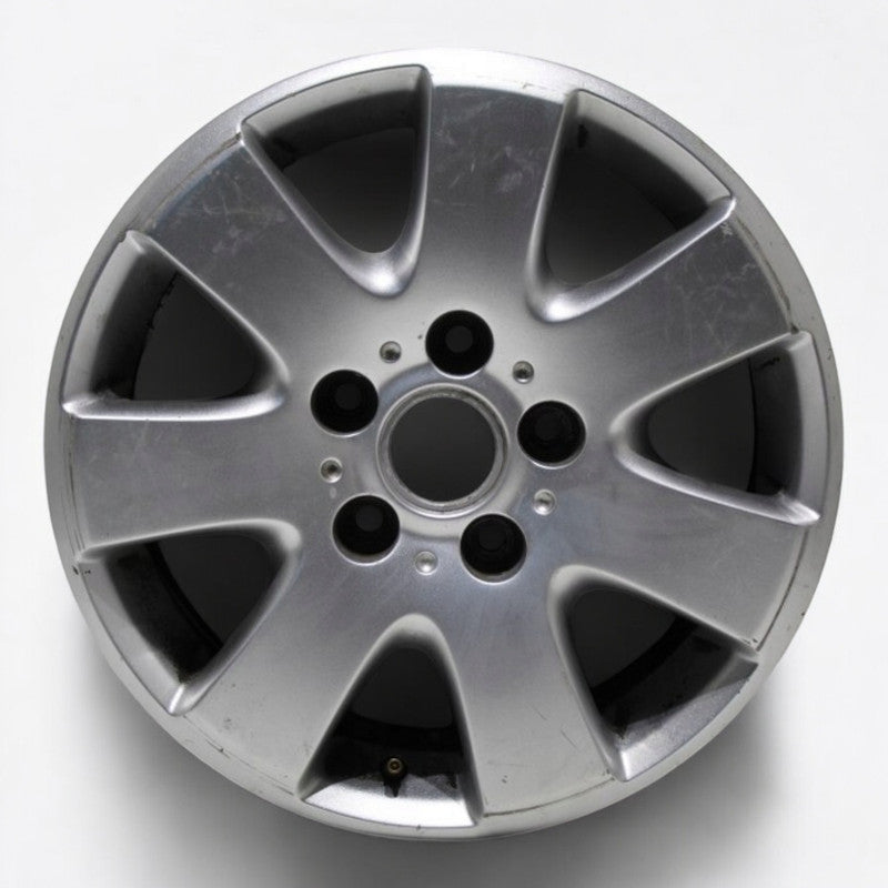 1x Alufelge 16 Zoll 6.5" 5x120 51ET Matt Silber 7H0601025A VW Multivan Caravelle