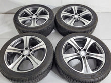 Laden Sie das Bild in den Galerie-Viewer, 4x Alufelge 18 Zoll 8.0" 5x112 43ET Schwarz A2134011400 Mercedes-Benz Rim Wheel FEL4717754742ug