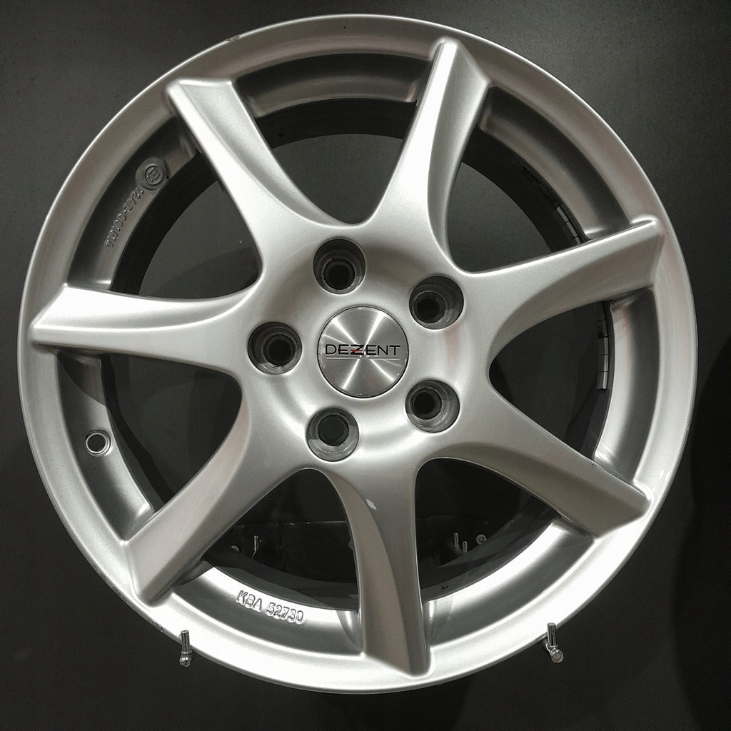 4x Alufelge 16 Zoll 6.5" 5x114.3 50ET Glanz KBA52730 F601150 Hyundai Ioniq FEL3641921969tg