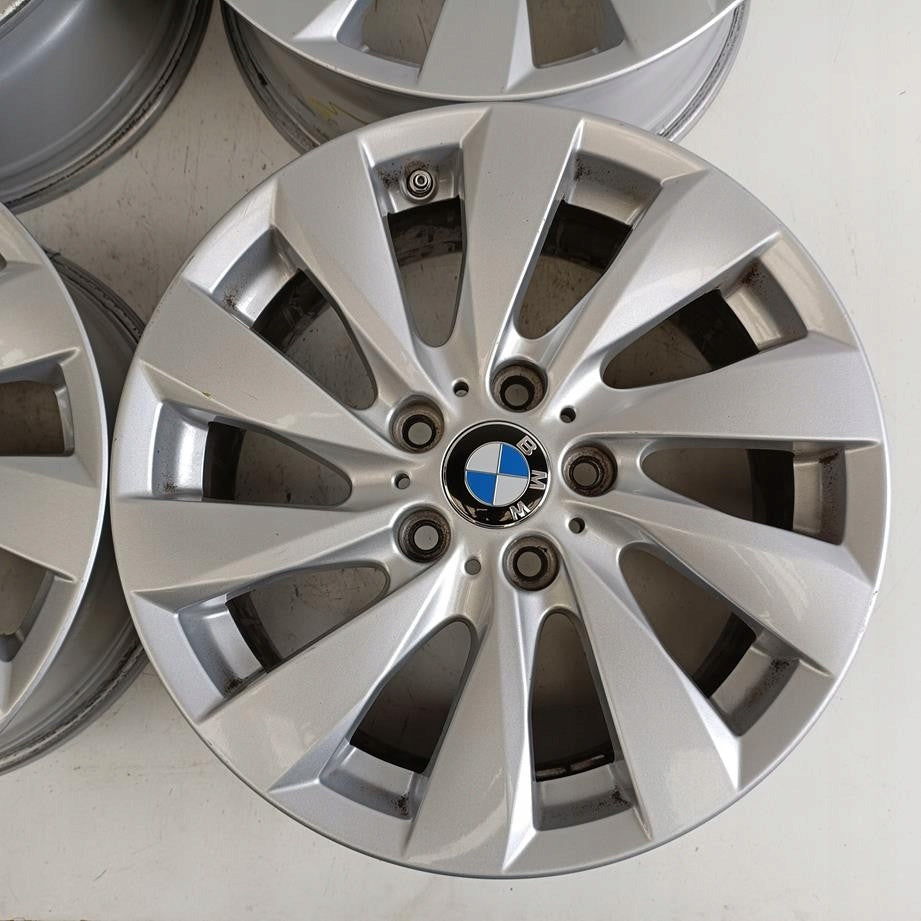 4x Alufelge 17 Zoll 7.5" 5x120 43ET Glanz Silber 6796206 BMW 1 F21 F20 Rim Wheel FEL5419334125va
