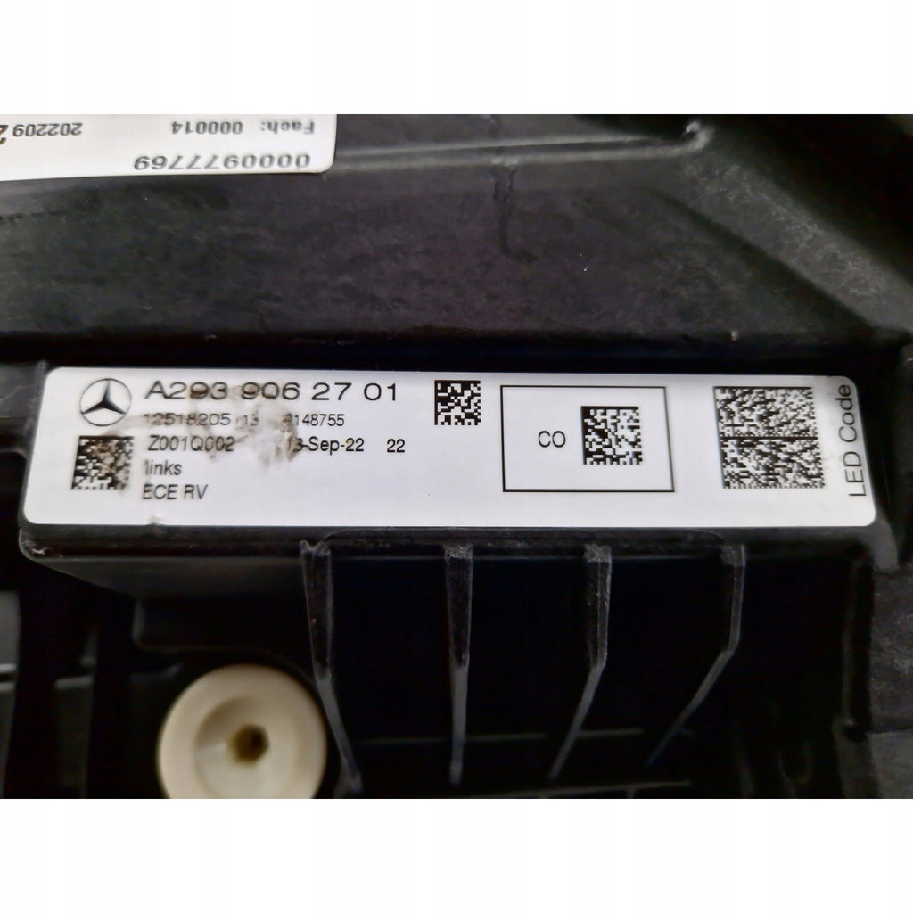 Frontscheinwerfer Mercedes-Benz Eqc N293 A2939062701 Full LED Links Headlight SCH4005634261pt