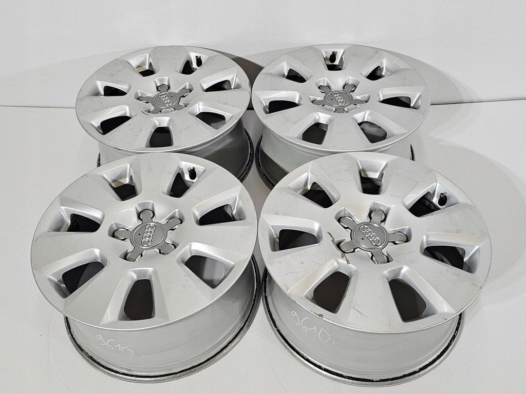 4x Alufelge 16 Zoll 7.5" 5x112 37ET Glanz Silber 9809687177 Audi Rim Wheel FEL4258282940mr
