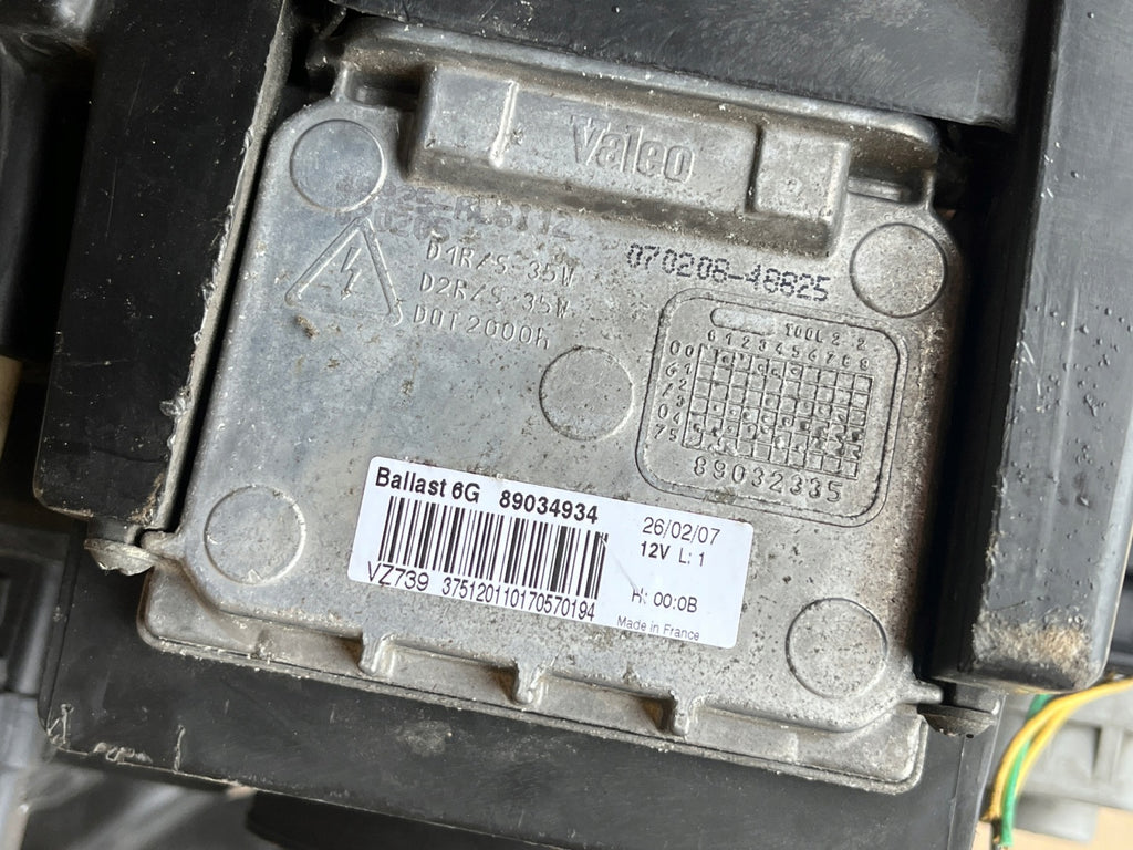 Frontscheinwerfer Renault Laguna III 89034934 Rechts Scheinwerfer Headlight SCH6006391505rf