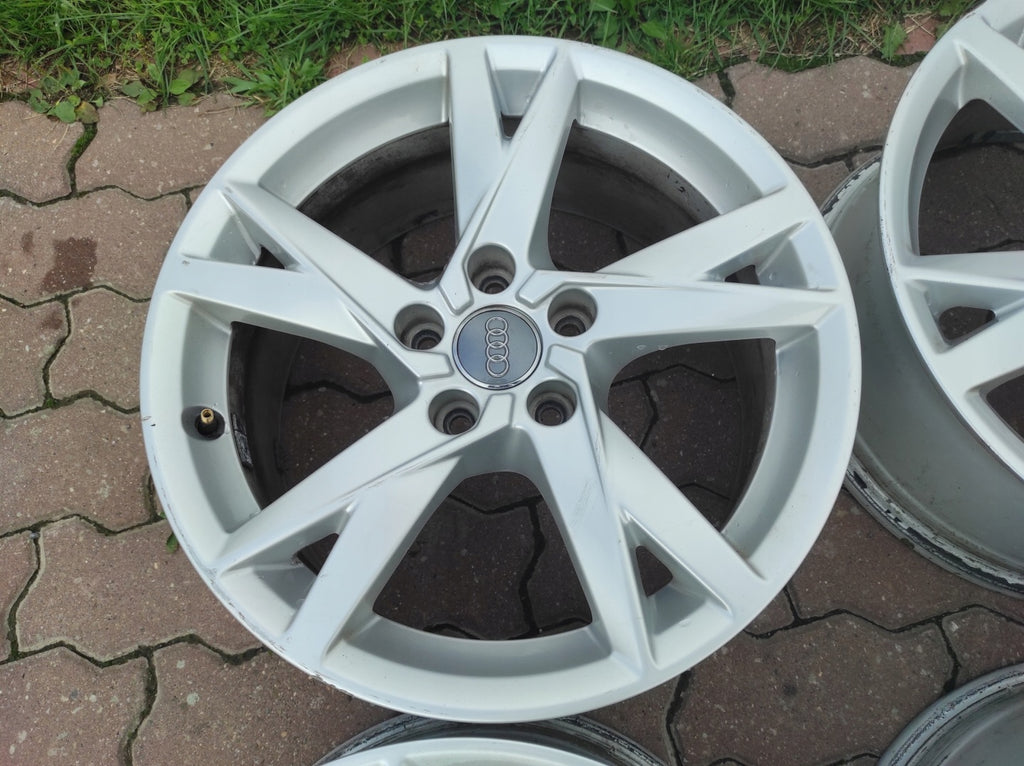 4x Alufelge 17 Zoll 7.5" 5x112 38ET Glanz Schwarz 8W0601025K Audi A4 Rim Wheel FEL3575715328ls