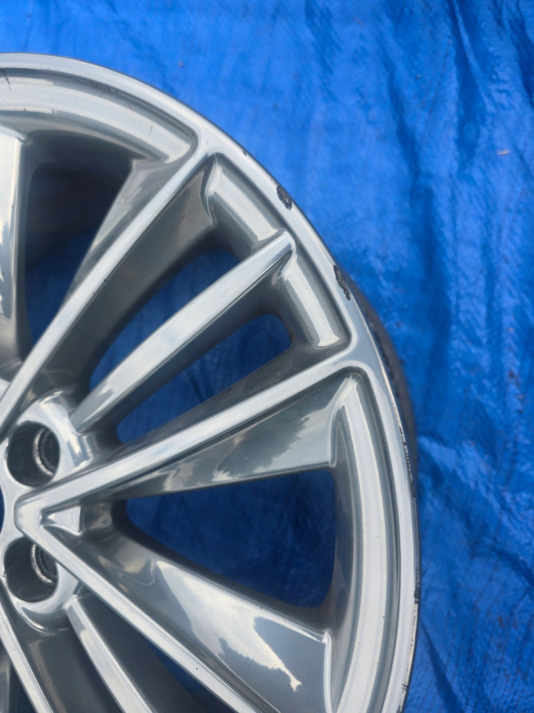 1x Alufelge 18 Zoll 8.0" 5x108 55ET Glanz Silber JX7JC1B Ford Mondeo Rim Wheel FEL8043535368ep