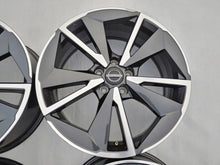 Load image into Gallery viewer, 4x Alufelge 19 Zoll 7.5" 5x114.3 45ET Glanz Graphit Mg X-Trail I Qashqai III J12 FEL8219364024td