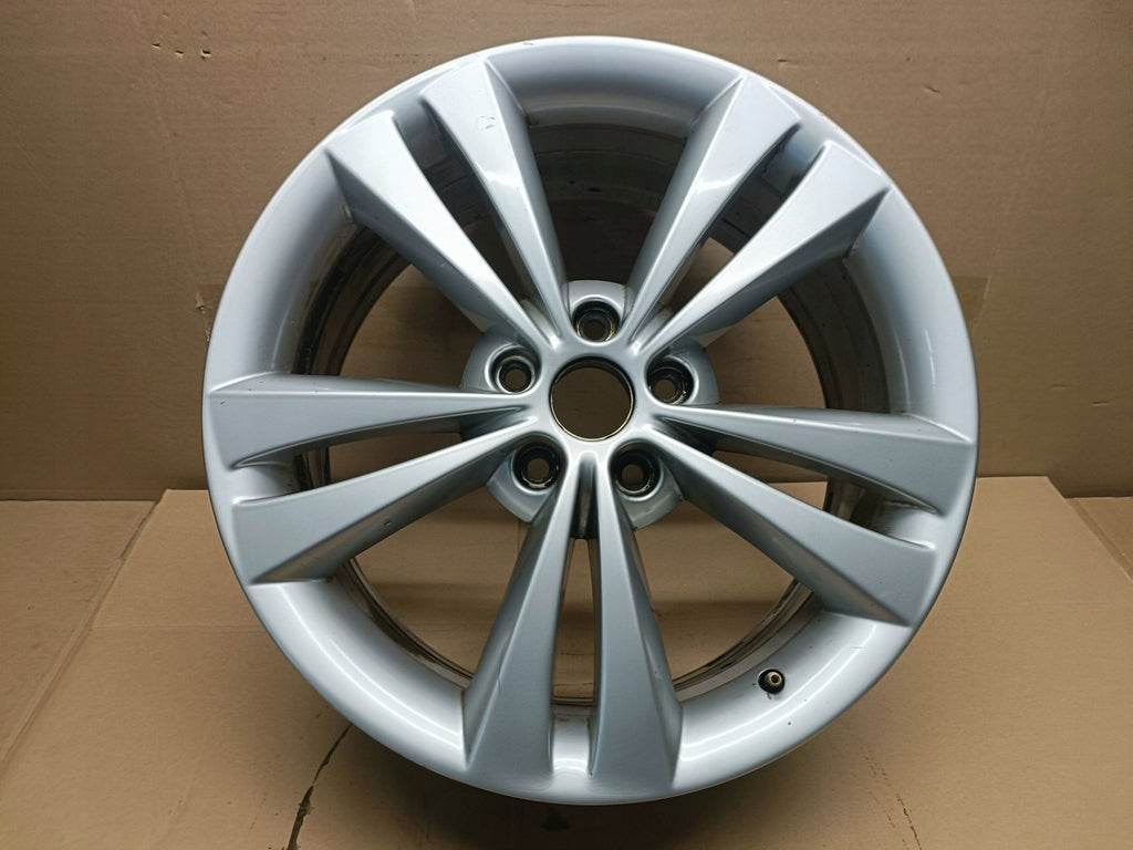 1x Alufelge 18 Zoll 7.5" 5x112 51ET Glanz Silber 1Z0601025AD Skoda Rim Wheel