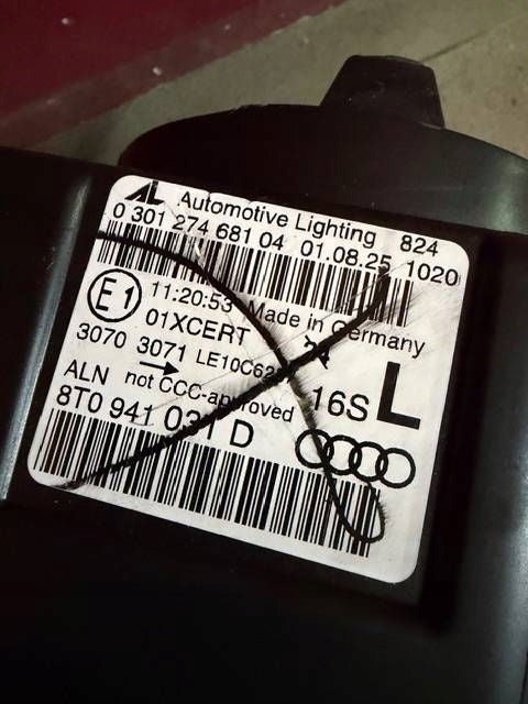 Frontscheinwerfer Audi A5 8T0941031D Links Scheinwerfer Headlight SCH1839384698hm
