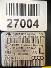 Laden Sie das Bild in den Galerie-Viewer, Frontscheinwerfer Audi A5 8T0941005C Xenon Links Scheinwerfer Headlight SCH8556274438vn