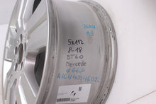 Laden Sie das Bild in den Galerie-Viewer, 1x Alufelge 18 Zoll 8.0&quot; 5x112 60ET Glanz Silber A1644014602 Mercedes-Benz W164