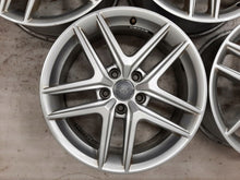 Load image into Gallery viewer, 4x Alufelge 17 Zoll 6.5" 5x112 28ET Glanz Silber 8W9601025 Audi Allroad B9 FEL9017002003ro