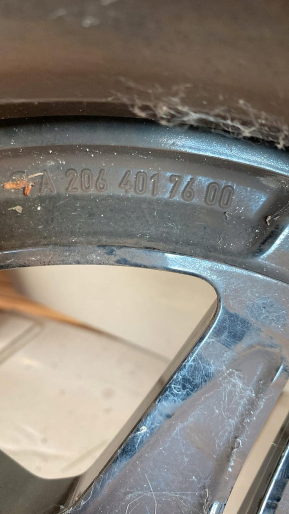 1x Alufelge 18 Zoll 7.5" 5x112 40ET Glanz Schwarz A2064017600 Mercedes-Benz W206 FEL6415992198eh