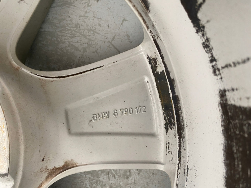 1x Alufelge 17 Zoll 8.0" 5x120 30ET Glanz Silber 6790172 BMW F11 F06 F10 FEL7129943103hl