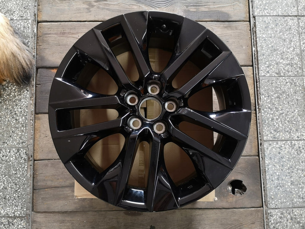 1x Alufelge 19 Zoll 7.5" 5x114.3 40ET Glanz Schwarz Toyota Rav 4 I Rim Wheel FEL9625739139rn