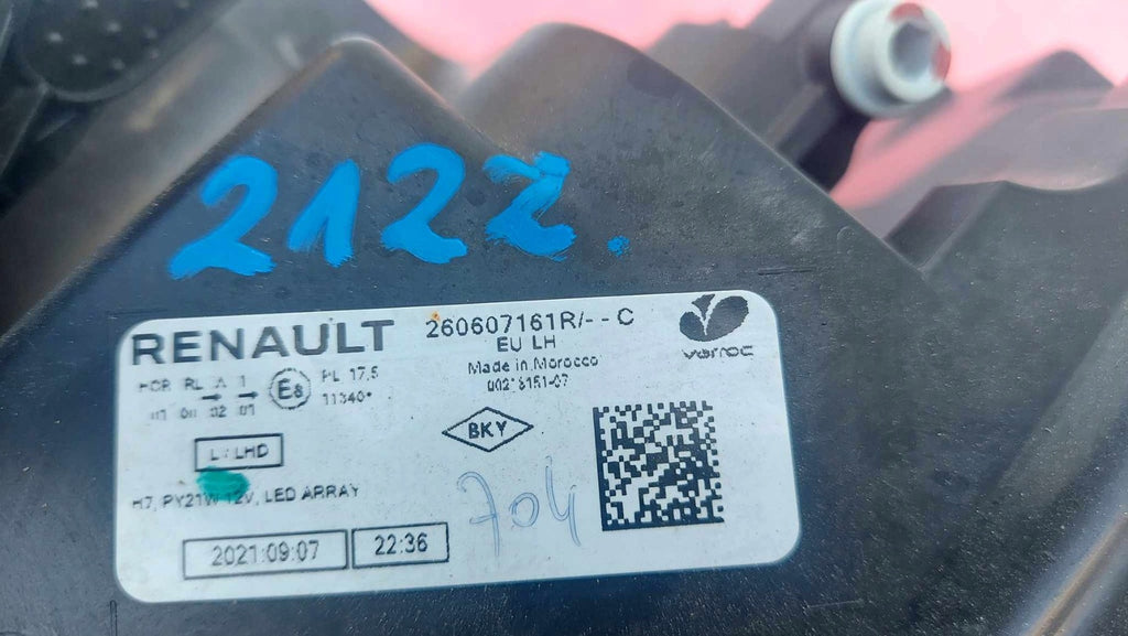 Frontscheinwerfer Dacia Sandero III 260607161R Full LED Links Headlight