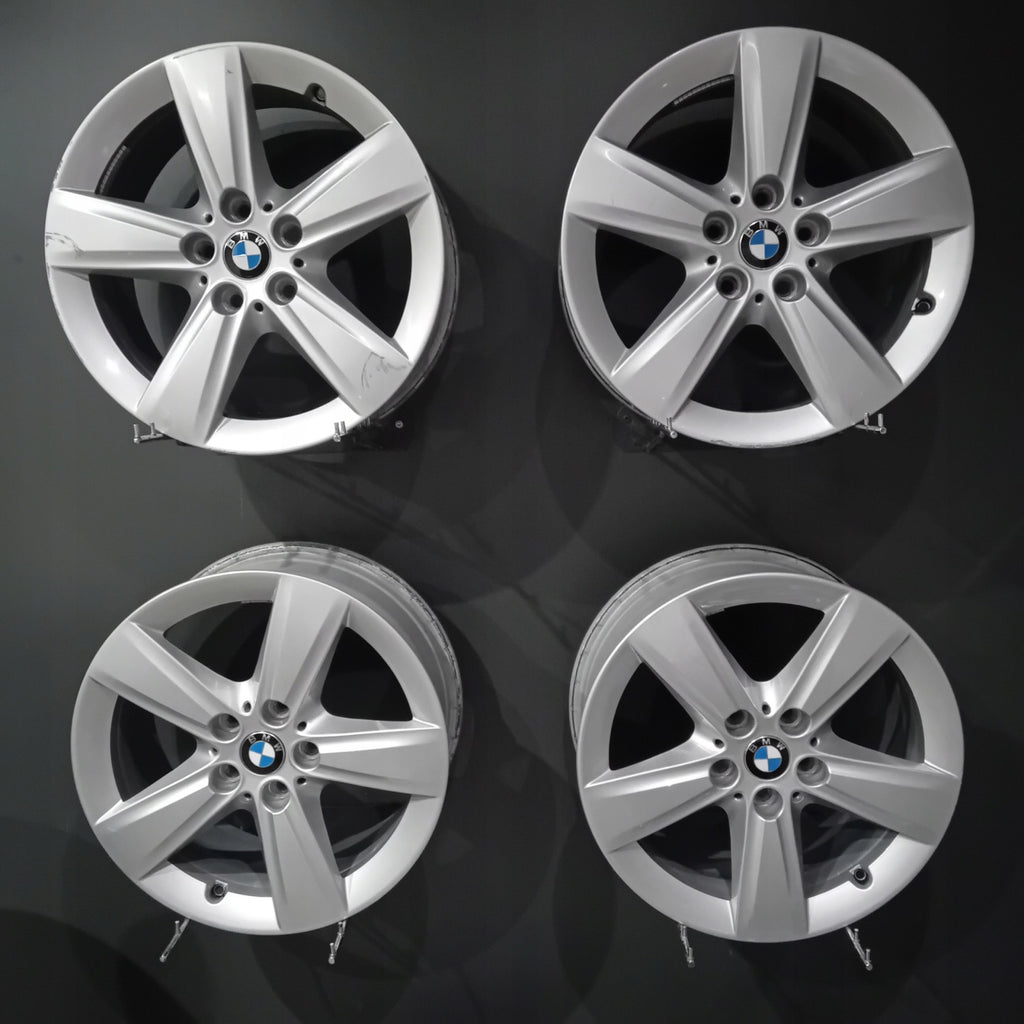 4x Alufelge 17 Zoll 7.5" 5x112 54ET Glanz Silber 6855087 BMW 2 F45 F46 Rim Wheel FEL7671153133pn
