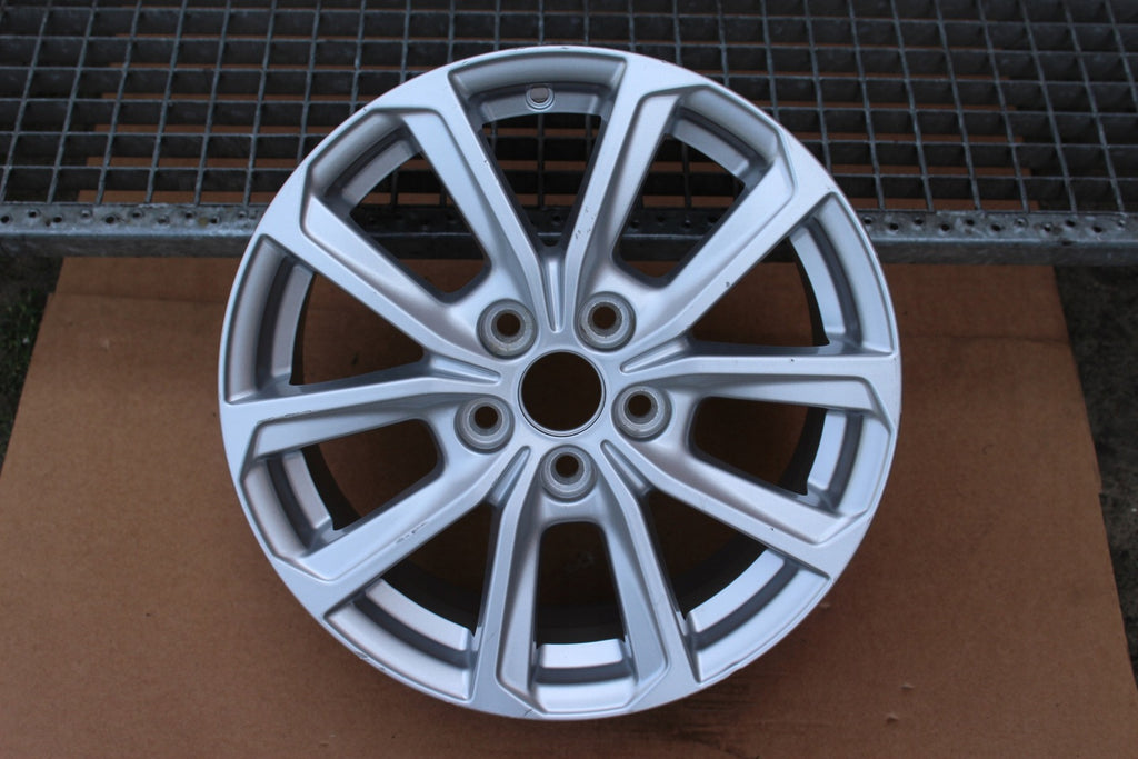 1x Alufelge 16 Zoll 6.5" 5x108 50ET Glanz Silber NX7C-1007-A1A Ford Focus