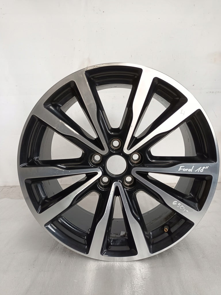 1x Alufelge 18 Zoll 7.5" 5x108 52ET Glanz Silber GJ5C-1007-P1 Ford Rim Wheel FEL6981964956op
