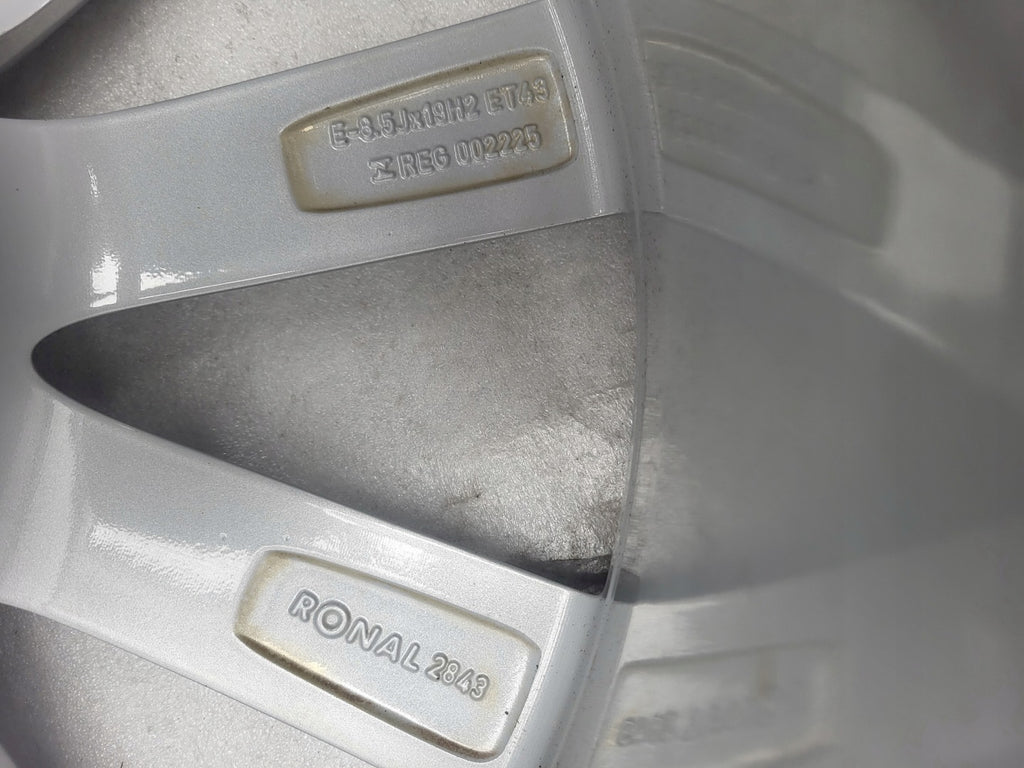1x Alufelge 19 Zoll 8.5" 5x112 43ET Glanz Silber 4G9601025F Audi A6 Allroad FEL9855102209eh