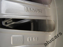 Laden Sie das Bild in den Galerie-Viewer, 1x Alufelge 17 Zoll 8.5" 5x112 58ET Glanz Silber A2044019702 Mercedes-Benz W204 FEL3411598707uu