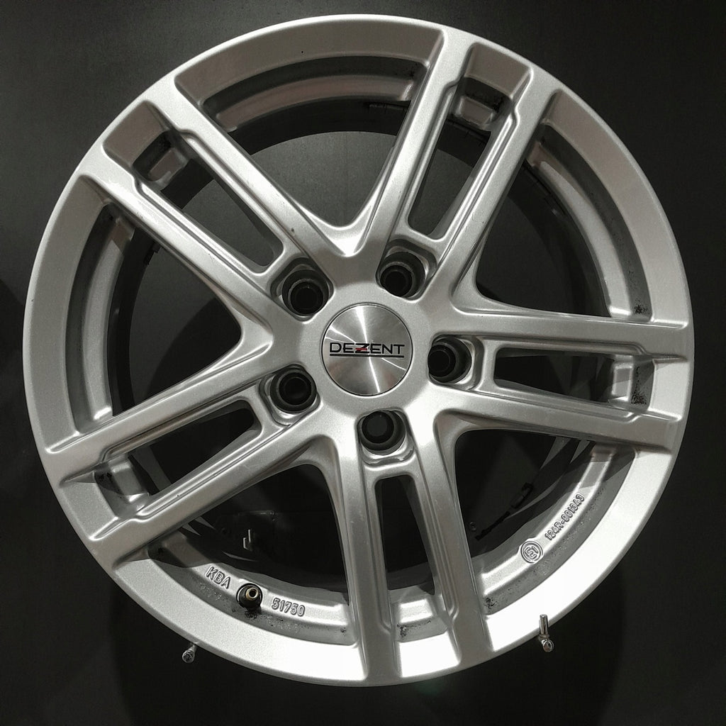 4x Alufelge 16 Zoll 6.5" 5x112 41ET Glanz KBA51750 Skoda Superb III Octavia FEL9320220472tr