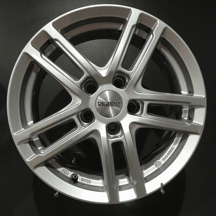 4x Alufelge 16 Zoll 6.5" 5x112 41ET Glanz KBA51750 Skoda Superb III Octavia FEL9320220472tr