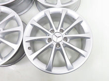 Laden Sie das Bild in den Galerie-Viewer, 4x Alufelge 17 Zoll 6.5" 5x112 44ET Glanz Silber A1774010300 Mercedes-Benz W177 FEL2152078447py