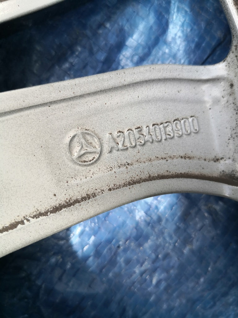 1x Alufelge 17 Zoll 8.0" 5x112 54ET A2054013900 Mercedes-Benz W205 A205 FEL1491024934oe