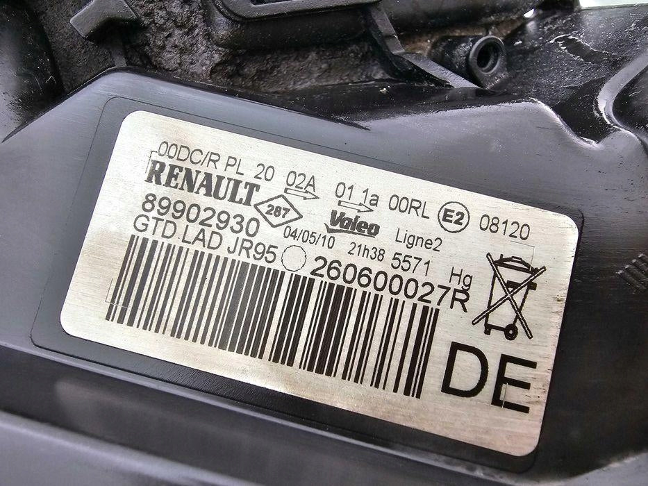 Frontscheinwerfer Renault Scenic 89902930 Xenon Links Scheinwerfer Headlight SCH7607071261vr