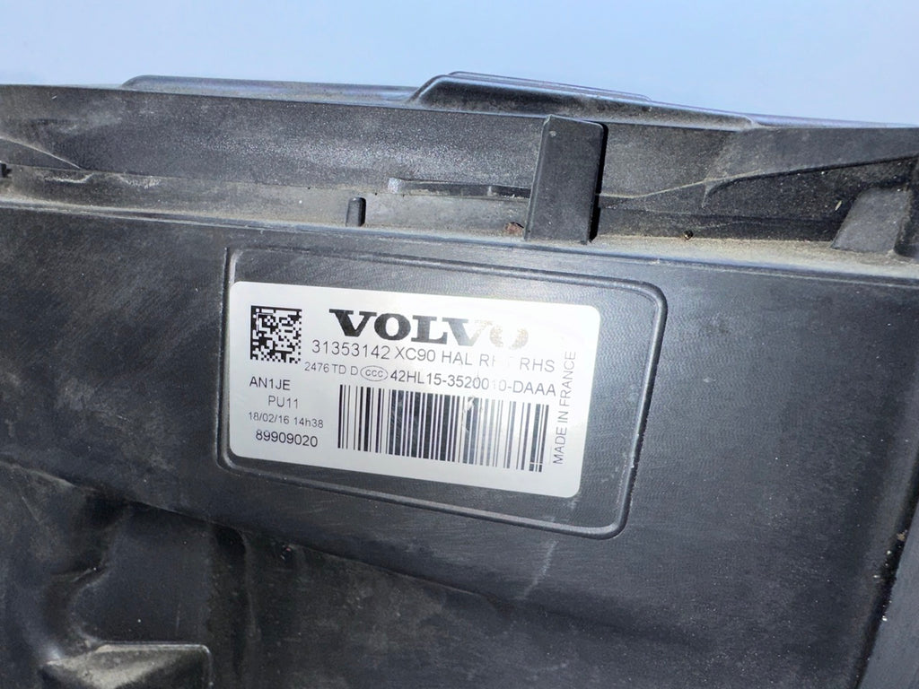 Frontscheinwerfer Volvo Xc90 II 313531142 LED Rechts Scheinwerfer Headlight