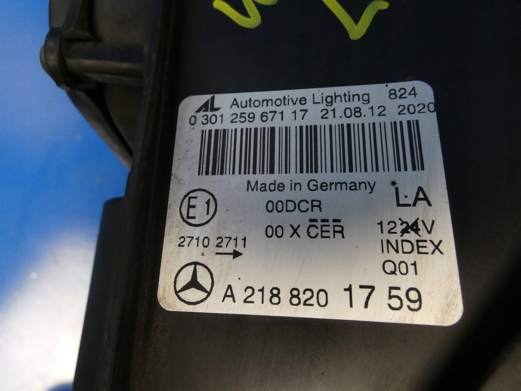 Frontscheinwerfer Mercedes-Benz Cls A2188201759 Links Scheinwerfer Headlight