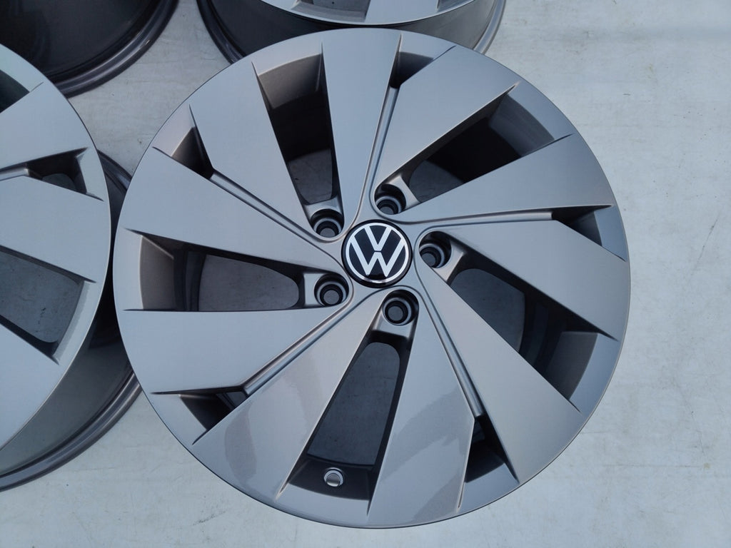 4x Alufelge 17 Zoll 7.5" 5x112 51ET 5H0601025C VW Golf VIII I Caddy Rim Wheel FEL2489109596im
