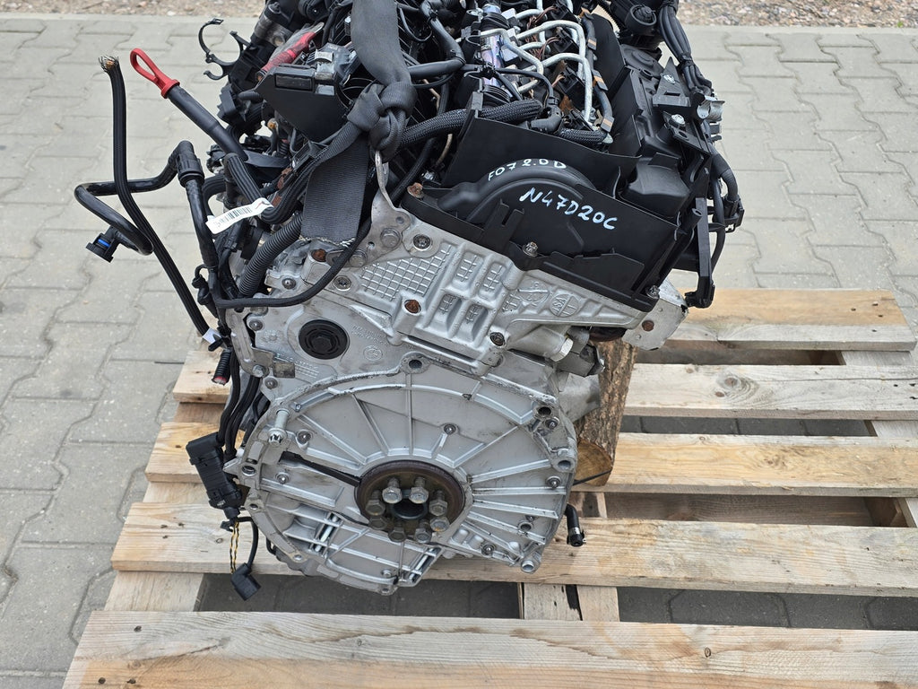 Motor BMW F10 F30 F20 F07 N47D20C 2.0 169TKm Diesel Engine Unkomplett