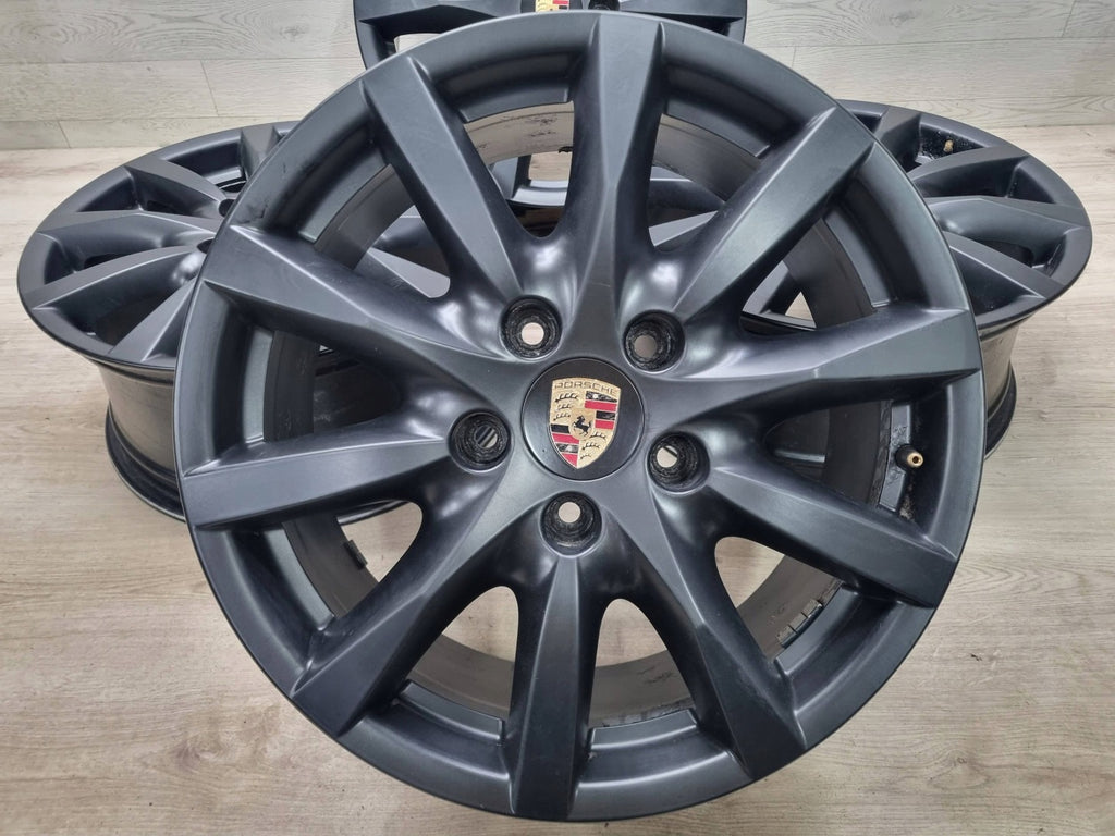 4x Alufelge 18 Zoll 8.0" 5x130 53ET Glanz Silber 7P5601025 Porsche Cayenne 92a FEL8732199684hq