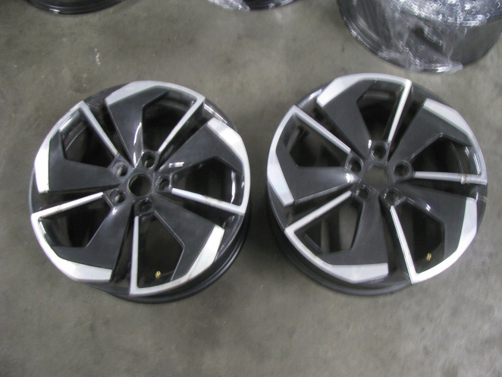 1x Alufelge 18 Zoll 7.5" 5x112 48ET Glanz Schwarz 5E3601025N Skoda I Rim Wheel FEL3847768706fe
