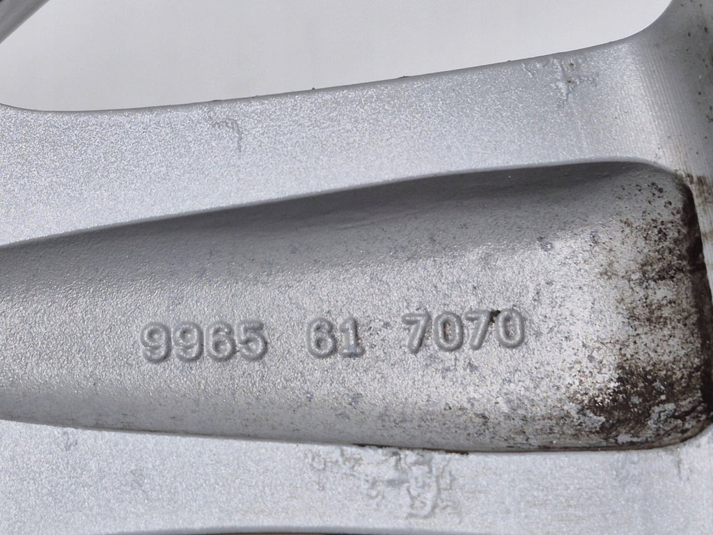 1x Alufelge 18 Zoll 7.0" 5x114.3 50ET Glanz Silber 9965617070 Mazda Cx-5