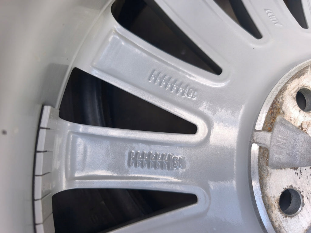 1x Alufelge 17 Zoll 7.5" 5x112 51ET Glanz Silber 8V0601025CB Audi A4 B6 C5 FEL3097914213we
